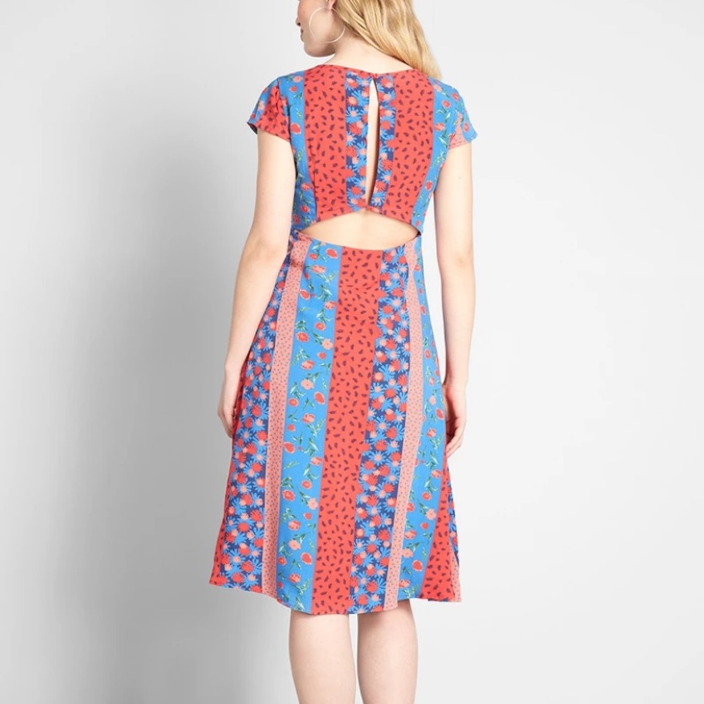 NWT Sugarhill Brighton Modcloth Floral Midi - Picture 2 of 6